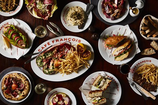 A French spread at Cafe Francoise