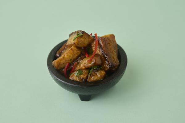 Lime, chilli and maple plantain