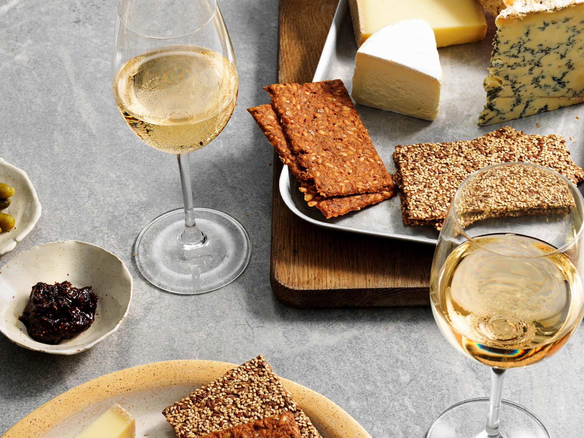 Tokaji Aszú balances beautifully with blue cheese, aged gouda and soft cheeses