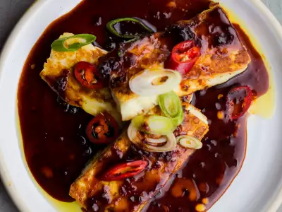 Bubala, Spitalfields: restaurant review &ndash; Halloumi, black vinegar, and honey