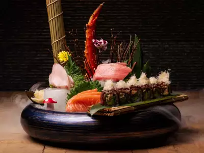 Sushi platter