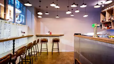 The interior at Pitt Cue Co