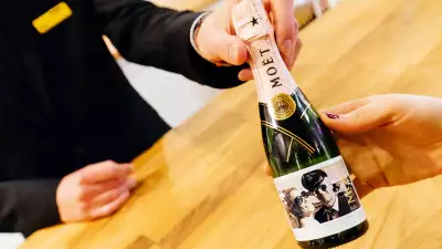 Mo&euml;t & Chandon's photobooth