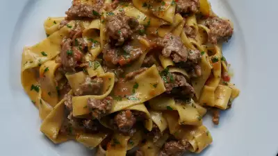 Padella's sausage ragu