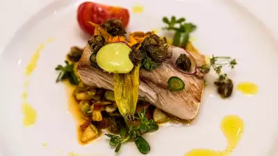 A dish at one of Mexico's highly lauded restaurants