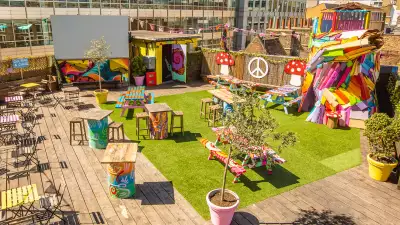 The Queen of Hoxton's summer pop-up (photograph by Graham Turner)