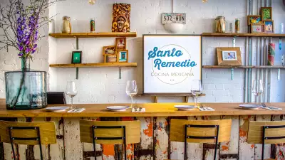 The table at Santo Remedio