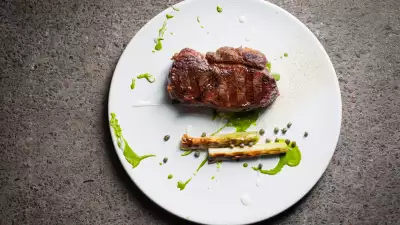 A steak from Sucre restaurant, Buenos Aires