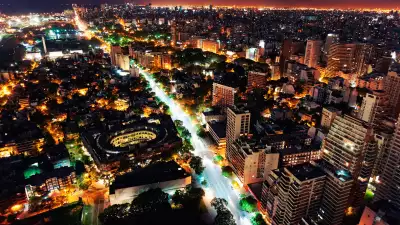 Buenos Aires at night
