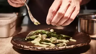 Asparagus at The Frog