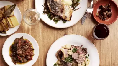A selection of dishes at Sardine