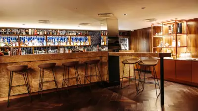 Samarkand's bar area