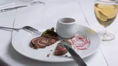 Fergus Henderson's rolled pig's spleen