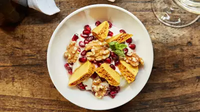 Camino's recipe for goat's curd mousse