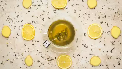 Tg's award-winning green tea