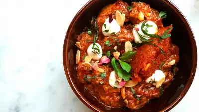The food at Blanchette has influences from Morocco and Tunisia