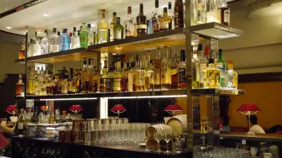 The restaurant benefits from a well-stocked back bar