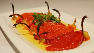 A dish at Sagardi