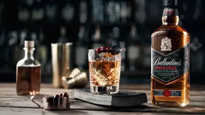 Ballantine's Hard Fired old fashioned