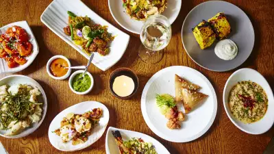 Dishes at Trishna