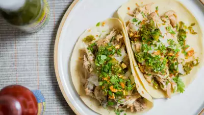 The carnitas taco