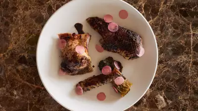The clay-baked duck dish from CRAFT London