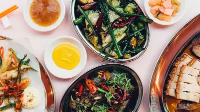 A selection of dishes at Duck Duck Goose