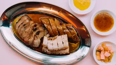 Duck Duck Goose, Brixton: The selection of roast meat
