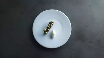 A dessert at Tredwells