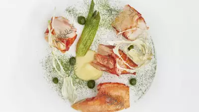 Lobster, yuzu, fennel and coriander