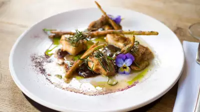 Monkfish cheek at The Gladwin Brothers' Nutbourne in Battersea