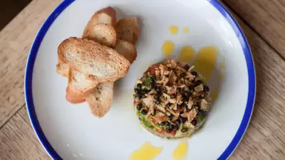 Avocado tartare at The Barrow House