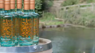 The Silent Pool at the distillery
