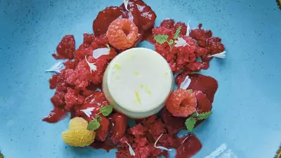 Make The Ivy's lemon panna cotta; photograph: Jenny Zarins