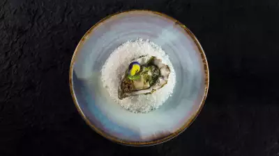 Oyster dish from Rigo