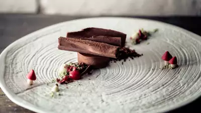 Chocolate dessert from Rigo