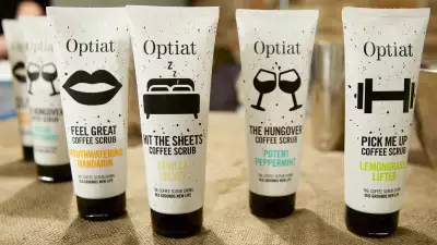 Optiat takes excess arabica from London's finest caf&eacute;s, bars and restaurants and turn them into body scrubs