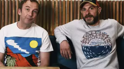 Carl Clarke and David Wolanski, co-founders of Chick 'n' Sours; photograph by Chris Coulson
