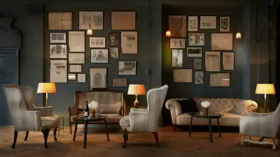 Albion House's drawing room