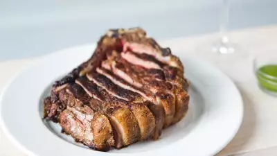 Coal Room's charred steak