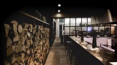 Counter dining at the Coal Room's
