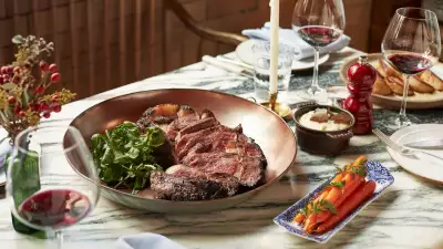 Chiltern Firehouse Christmas spread