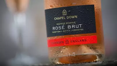 Chapel Down ros&eacute; brut
