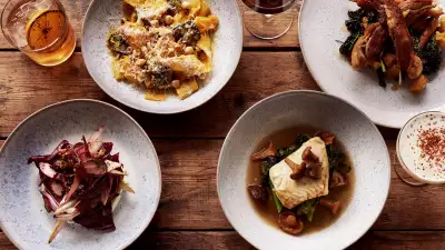 Salon, Brixton menu