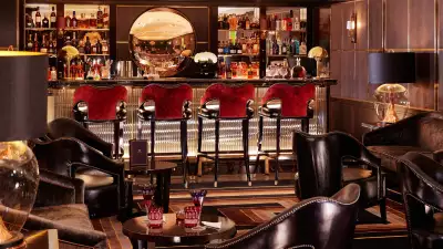 Interiors at Manetta's Bar, Mayfair