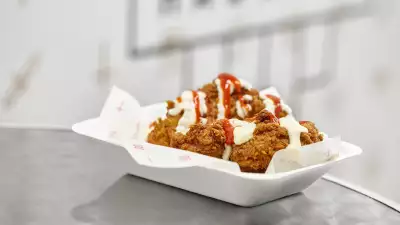 best places to eat vegan food in london, Temple of Seitan's fried chick'n, made with a mix of seitan, tofu and spices