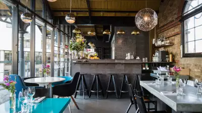Inside Dock Kitchen, Ladbroke Grove