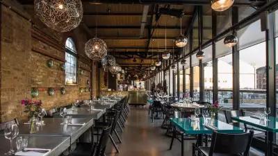 Inside Dock Kitchen, Ladbroke Grove