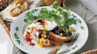 The Belfast breakfast from The Mushroom Cookbook