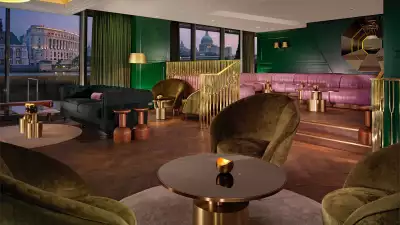 Inside Dandelyan at the Mondrian Hotel